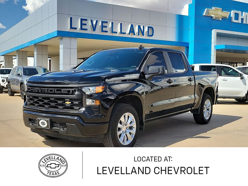 Black 2026 Chevrolet Silverado 1500 Pickup Truck Four-Wheel Drive 8-Speed Automatic