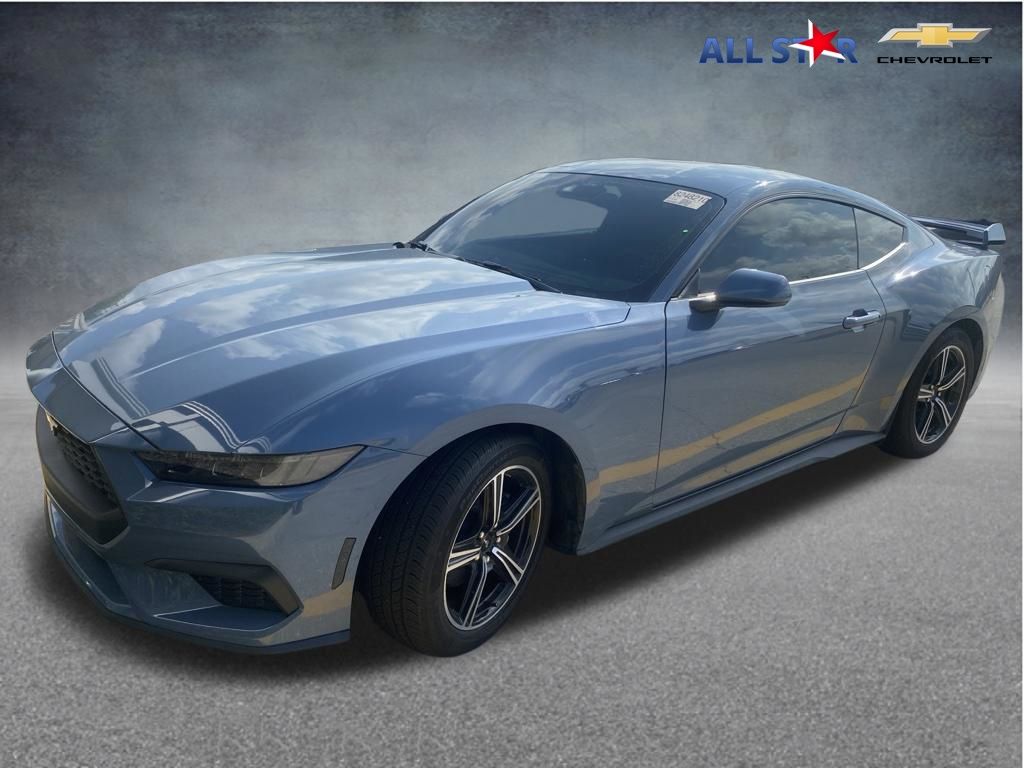 Vapor Blue 2025 Ford Mustang Coupe Rear-Wheel Drive Automatic