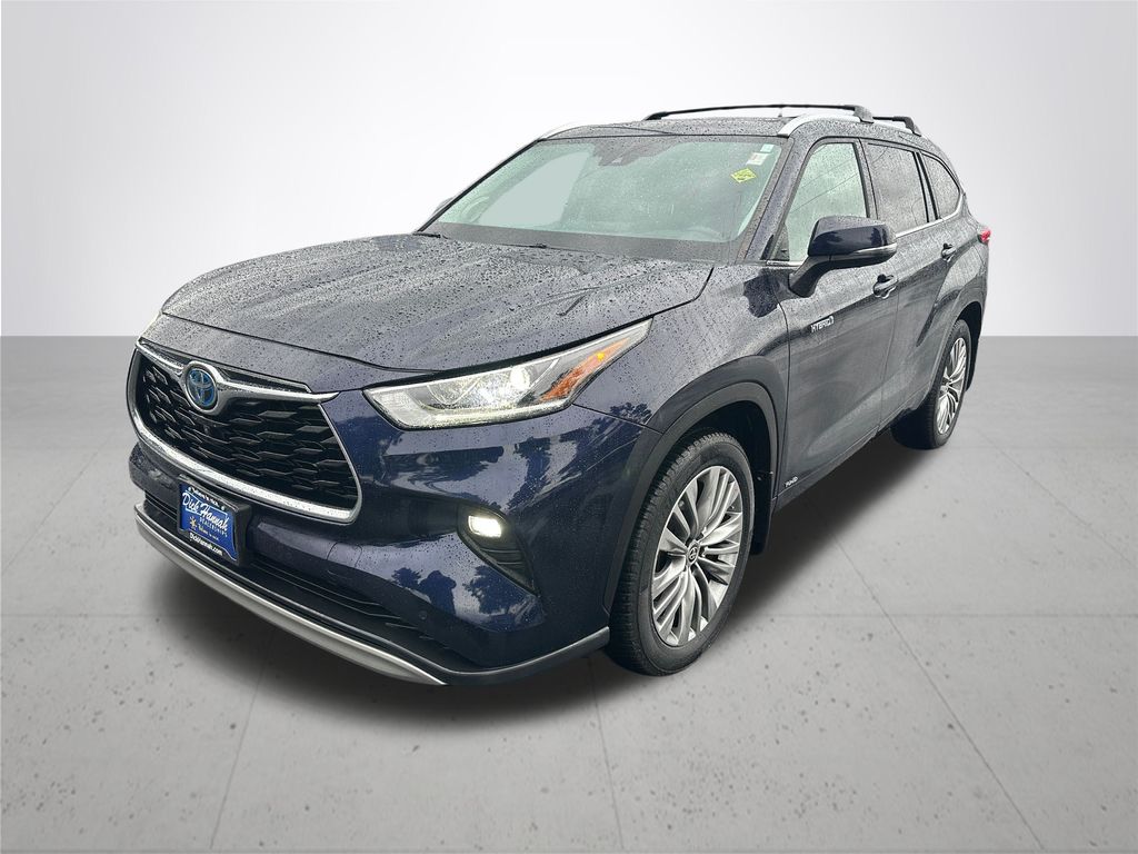 2021 Toyota Highlander Hybrid Platinum photo 2