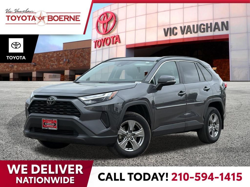 Gray 2024 Toyota RAV4 XLE FWD SUV / Crossover Front-Wheel Drive 8-Speed Automatic