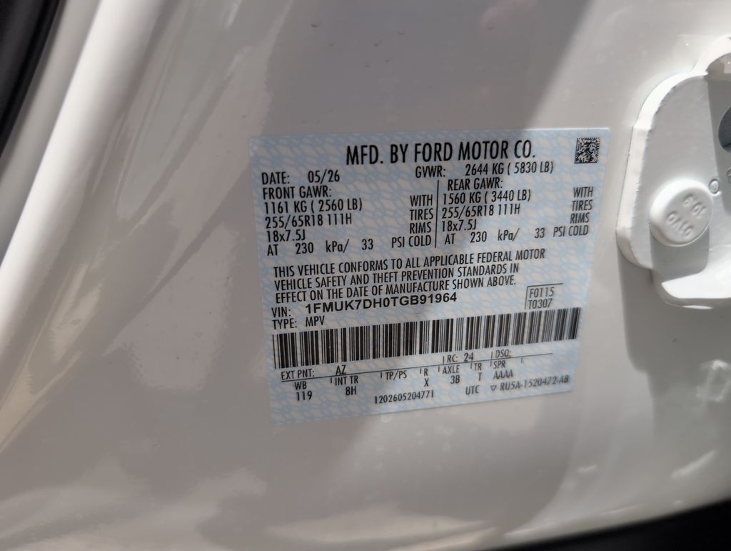 New 2026 White Ford Active image 36