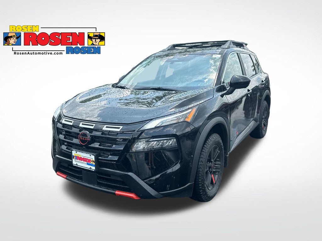 Super Black 2026 Nissan Rogue SUV / Crossover All-Wheel Drive Continuously Variable Transmission