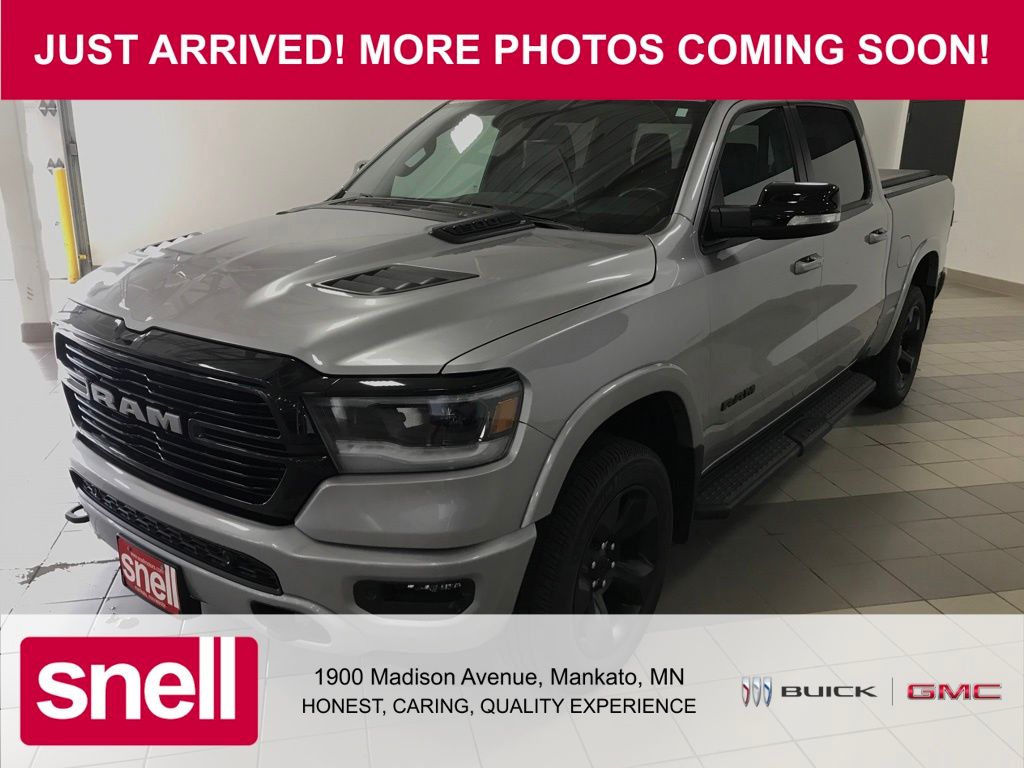 Billet Silver Metallic Clearcoat 2021 RAM 1500 Pickup Truck Four-Wheel Drive 8-Speed Automatic