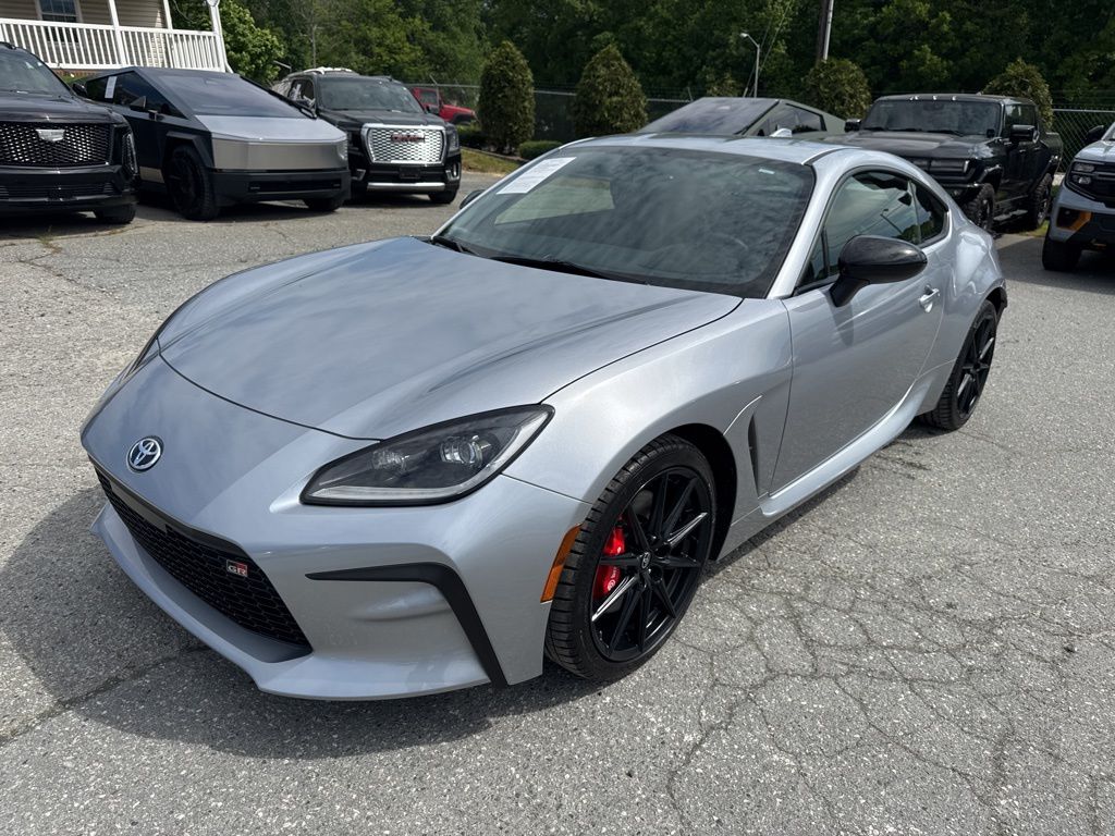 Gray (Steel) 2025 Toyota GR86 Premium RWD Coupe Rear-Wheel Drive 6-Speed Manual