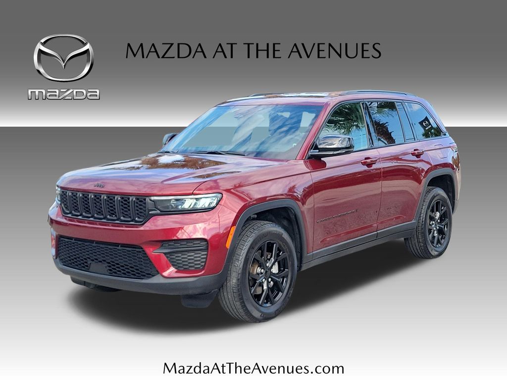 Velvet Red Pearlcoat 2024 Jeep Grand Cherokee Altitude RWD SUV / Crossover 4X2 8-Speed Automatic