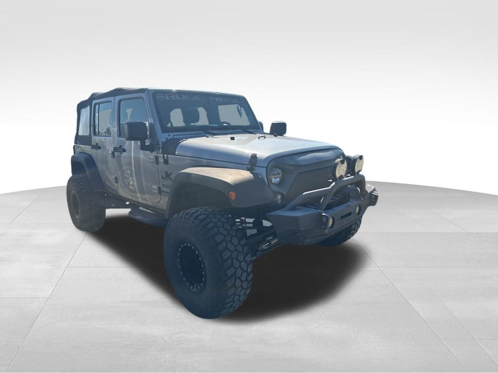 2016 Billet Silver Metallic Clearcoat Jeep Wrangler Unlimited Unlimited Sport 4X4 SUV