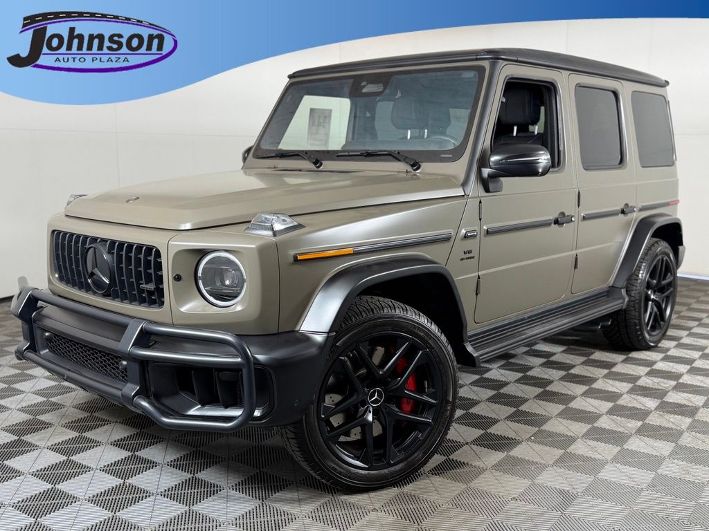 MANUFAKTUR Dark Olive Green Magno 2025 Mercedes-Benz G-Class SUV / Crossover All-Wheel Drive 9-Speed Automatic