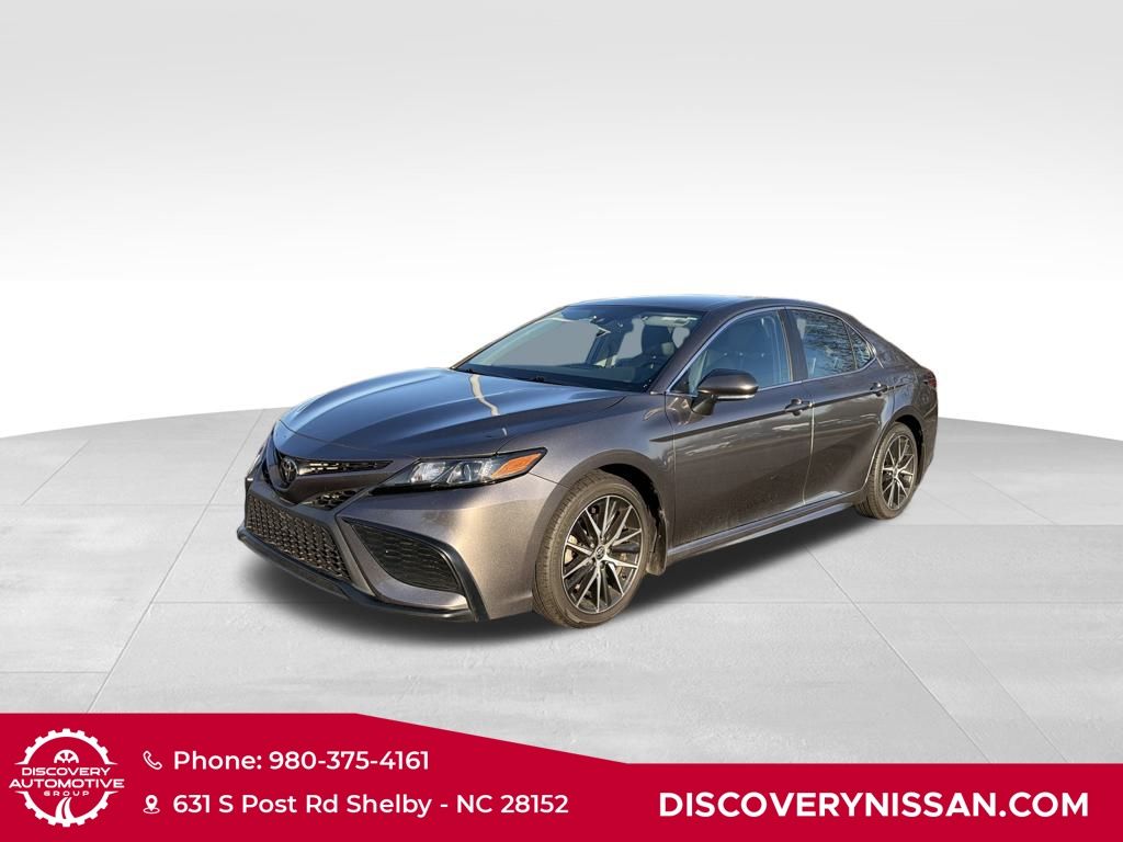 Predawn Gray Mica 2022 Toyota Camry SE AWD Sedan All-Wheel Drive 8-Speed Automatic
