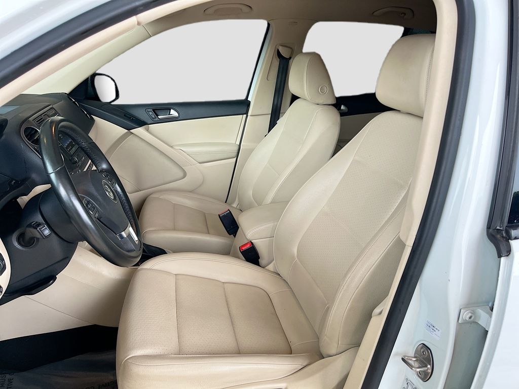 2016 Volkswagen Tiguan S White at Durrett Motor Company