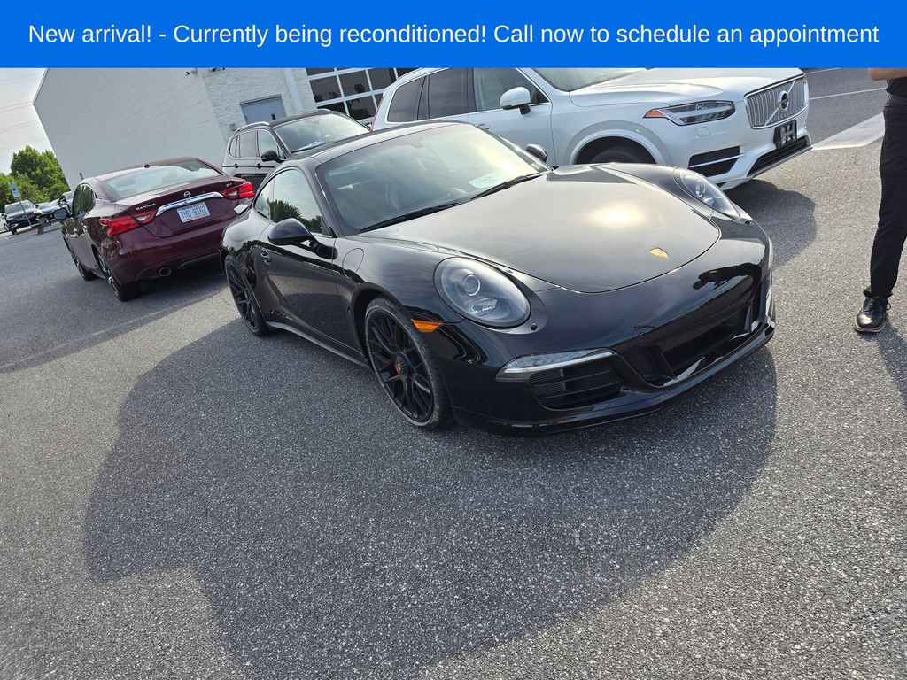 Black 2015 Porsche 911 Carrera GTS Coupe RWD Coupe Rear-Wheel Drive 7-Speed Automatic
