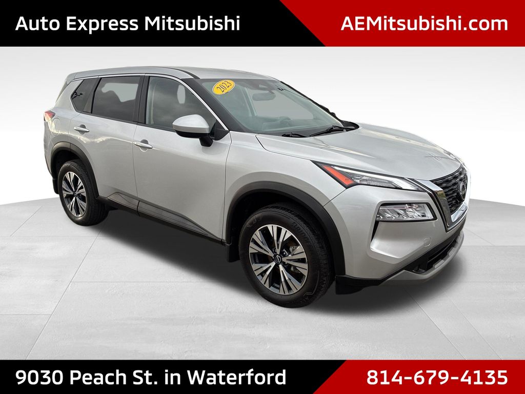 2023 Nissan Rogue SV Silver at Rafferty Subaru