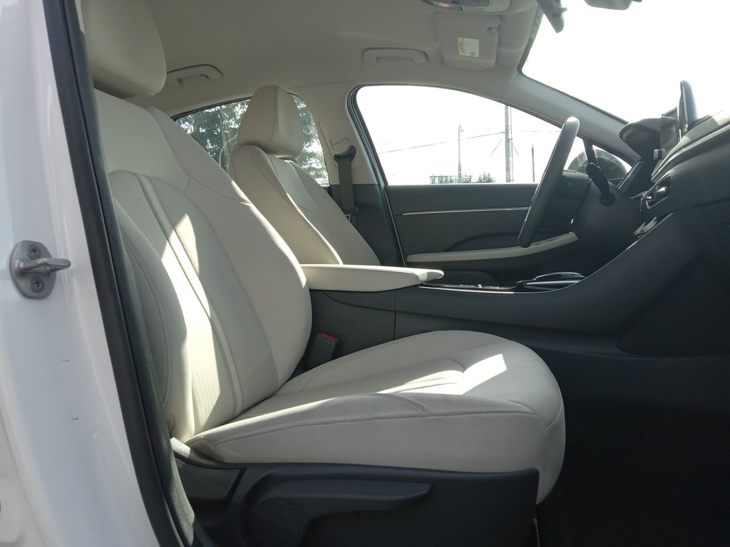 2023 Serenity White Hyundai Sonata SEL FWD Sedan