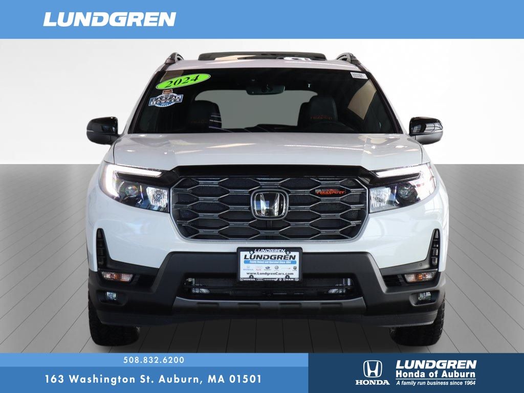 Used 2024 Honda Passport TrailSport with VIN 5FNYF8H68RB014641 for sale in Auburn, MA