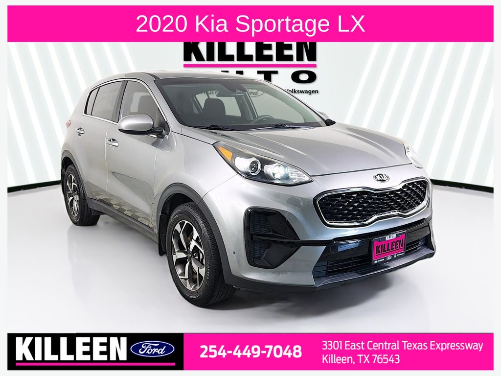 Steel Gray 2020 Kia Sportage SUV / Crossover Front-Wheel Drive 6-Speed Automatic Overdrive