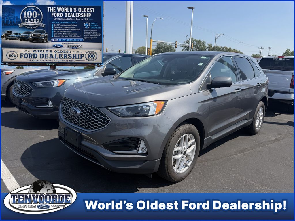 Gray Metallic 2023 Ford Edge SUV / Crossover All-Wheel Drive 8-Speed Automatic