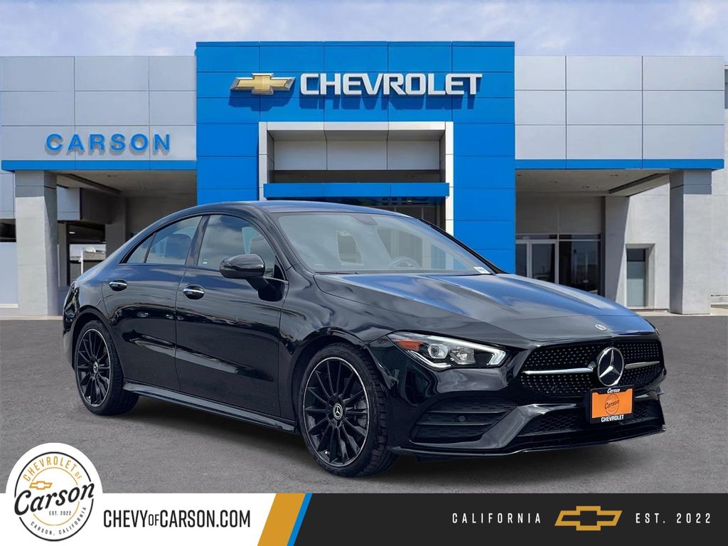 Black 2023 Mercedes-Benz CLA Coupe Front-Wheel Drive 7-Speed Automatic
