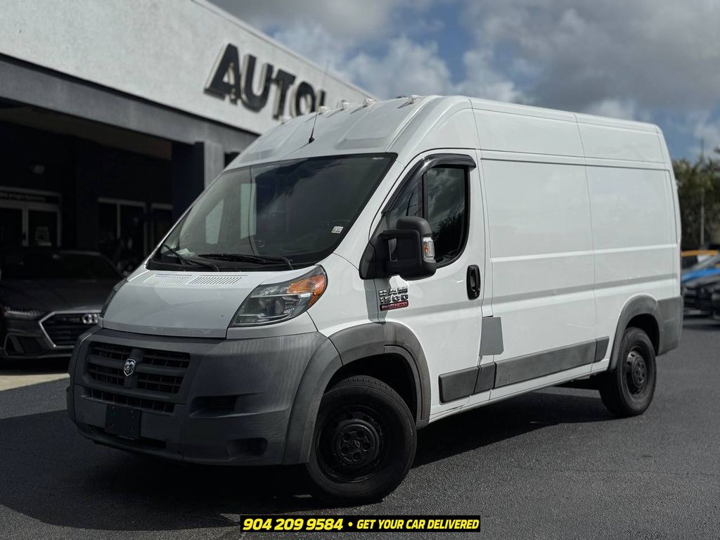 Bright White Clearcoat 2015 RAM ProMaster Van Front-Wheel Drive 6-Speed Automatic