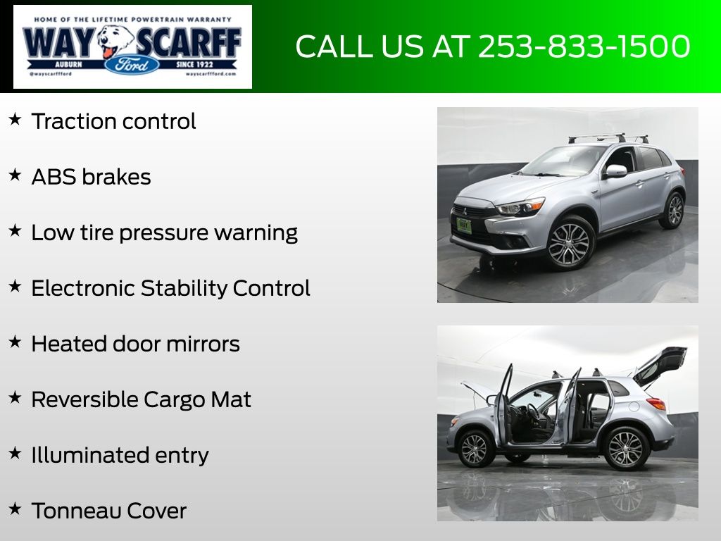 2016 Mitsubishi Outlander Sport 2.4 ES