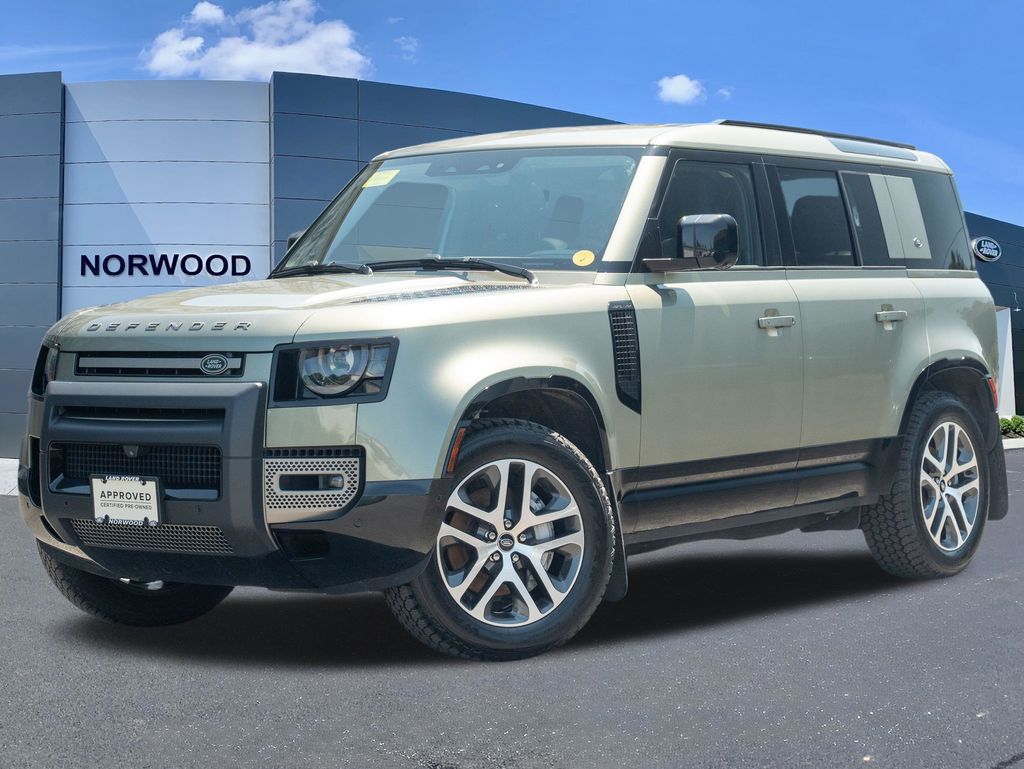 Pangea Green Metallic 2024 Land Rover Defender SUV / Crossover All-Wheel Drive 8-Speed Automatic