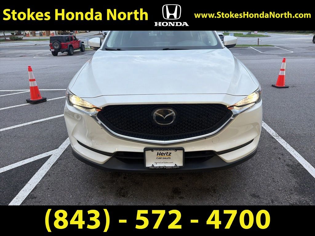 2020 Mazda CX-5 Sport White at Stokes Honda North