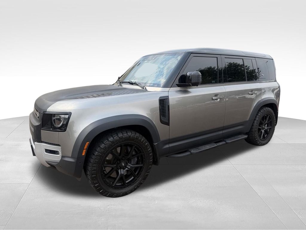 Silicon Silver Premium Metallic 2024 Land Rover Defender SUV / Crossover All-Wheel Drive 8-Speed Automatic