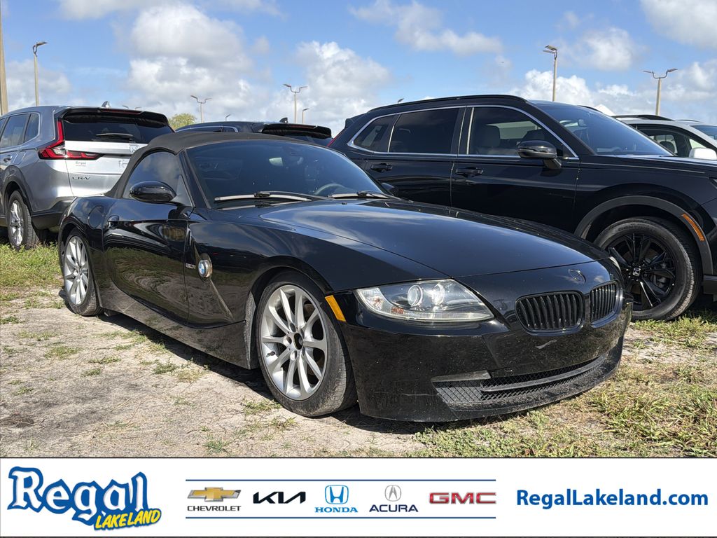2006 BMW Z4 3.0i Roadster RWD Convertible Rear-Wheel Drive 6-Speed Automatic