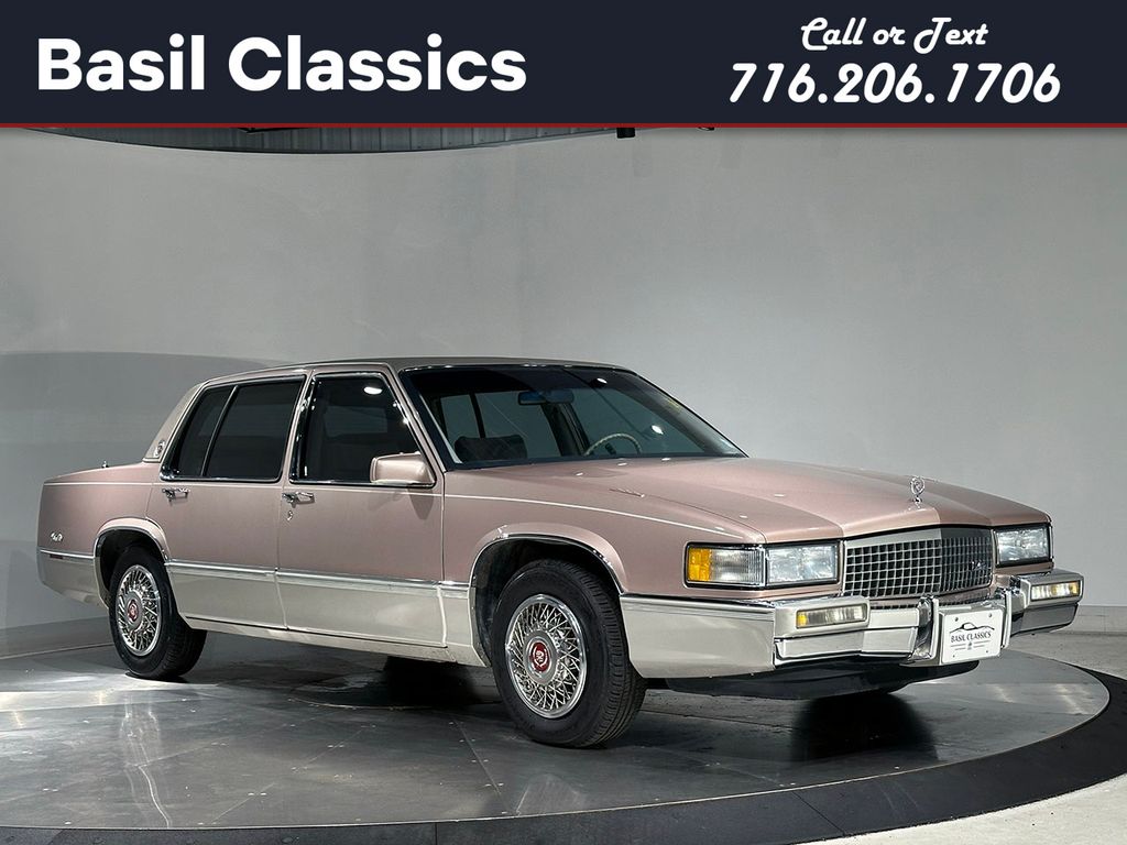 1989 Cadillac DeVille Sedan Front-Wheel Drive 4-Speed Automatic