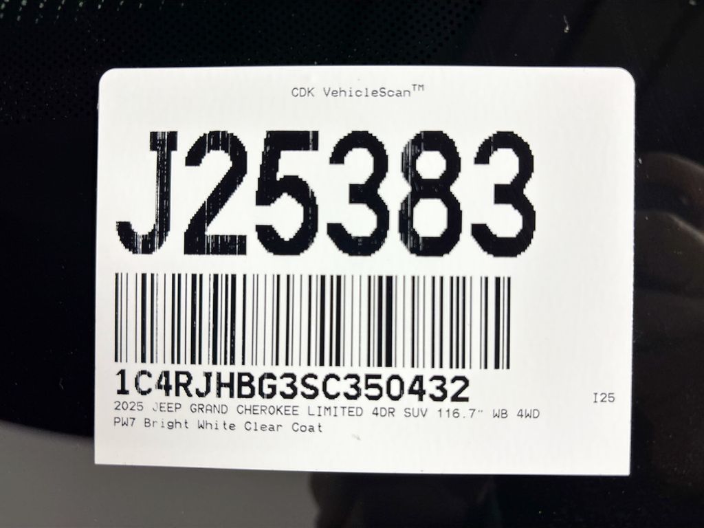 2025 Jeep Grand Cherokee Limited