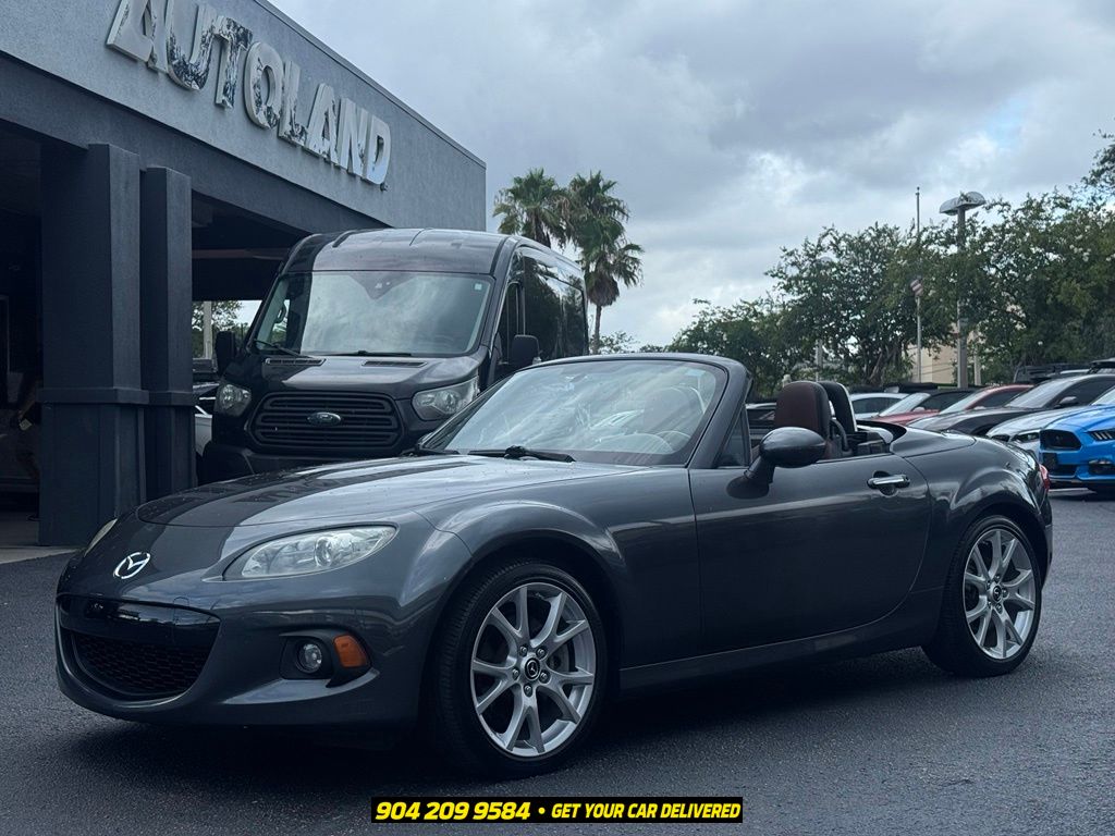 Meteor Gray 2014 Mazda MX-5 Miata Convertible Rear-Wheel Drive 6-Speed Automatic