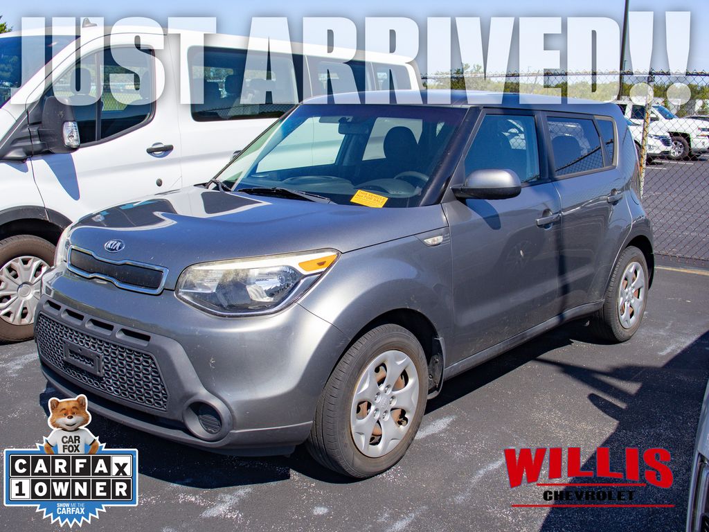 Titanium Gray 2014 Kia Soul Wagon Front-Wheel Drive 6-Speed Manual