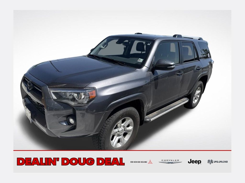 Magnetic Gray Metallic 2021 Toyota 4Runner SUV / Crossover Four-Wheel Drive 5-Speed Automatic Overdrive