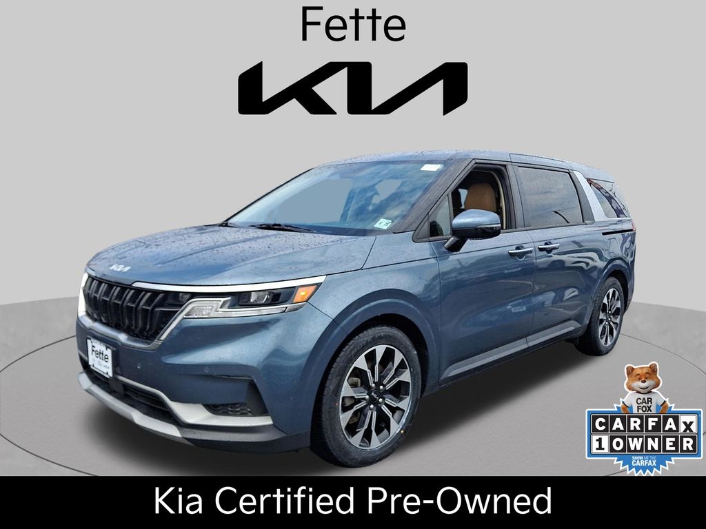 Astra Blue 2024 Kia Carnival Minivan Front-Wheel Drive 8-Speed Automatic