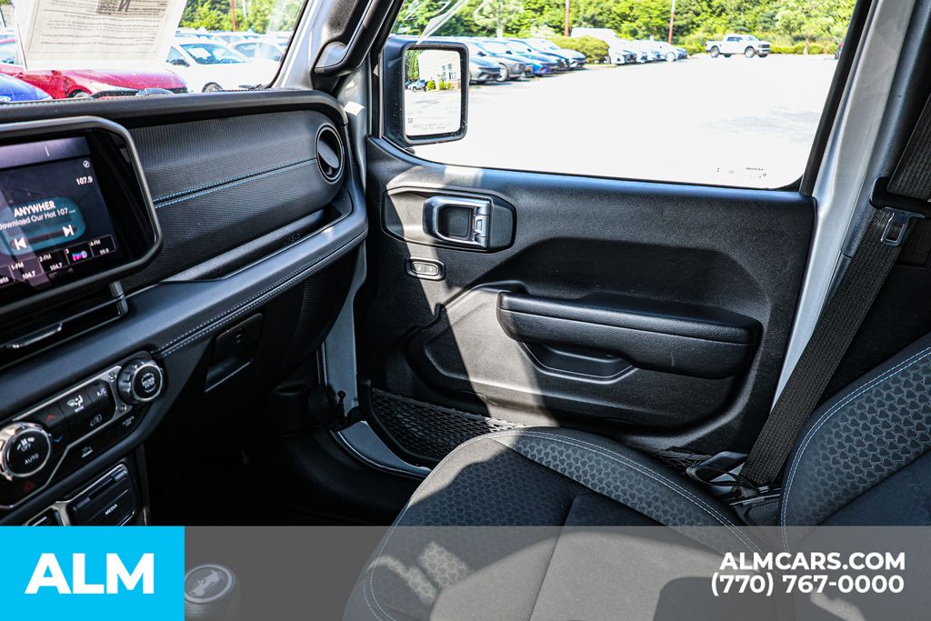 Used 2024 Silver Jeep Rubicon 4xe image 44