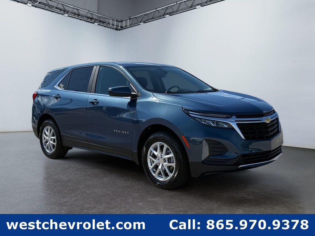 Lakeshore Blue Metallic 2024 Chevrolet Equinox SUV / Crossover Four-Wheel Drive 6-Speed Automatic Overdrive
