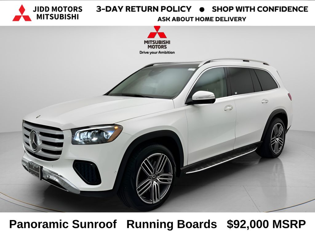 White 2025 Mercedes-Benz GLS 450 4MATIC SUV / Crossover All-Wheel Drive 9-Speed Automatic