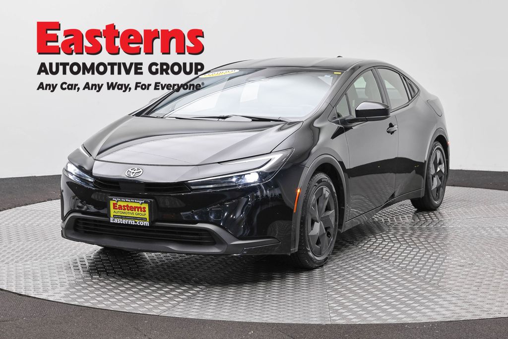 Midnight Black Metallic 2025 Toyota Prius Hatchback Front-Wheel Drive Continuously Variable Transmission