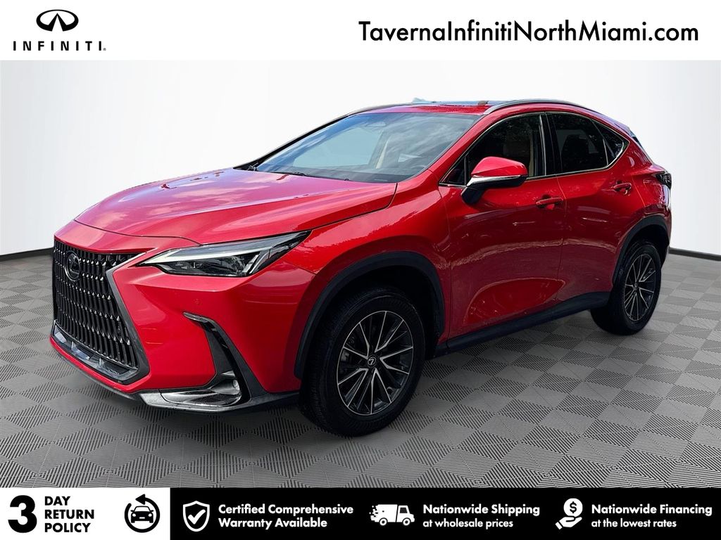 Red Line 2024 Lexus NX 250 Premium FWD SUV / Crossover Front-Wheel Drive 8-Speed Automatic