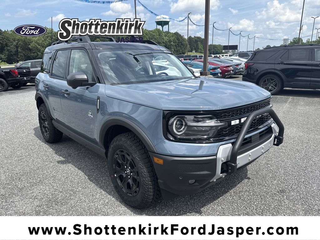 Blue (Azure Gray Metallic Tri-Coat) 2026 Ford Bronco Sport Outer Banks AWD SUV / Crossover All-Wheel Drive 8-Speed Automatic