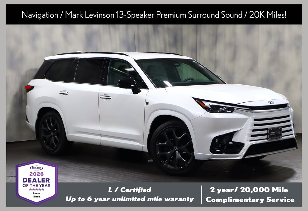 White (Wind Chill Pearl) 2026 Lexus TX Hybrid SUV / Crossover All-Wheel Drive 6-Speed Automatic