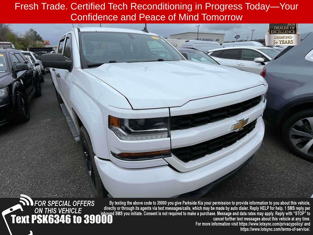 2018 Chevrolet Silverado 1500 Custom Crew Cab RWD