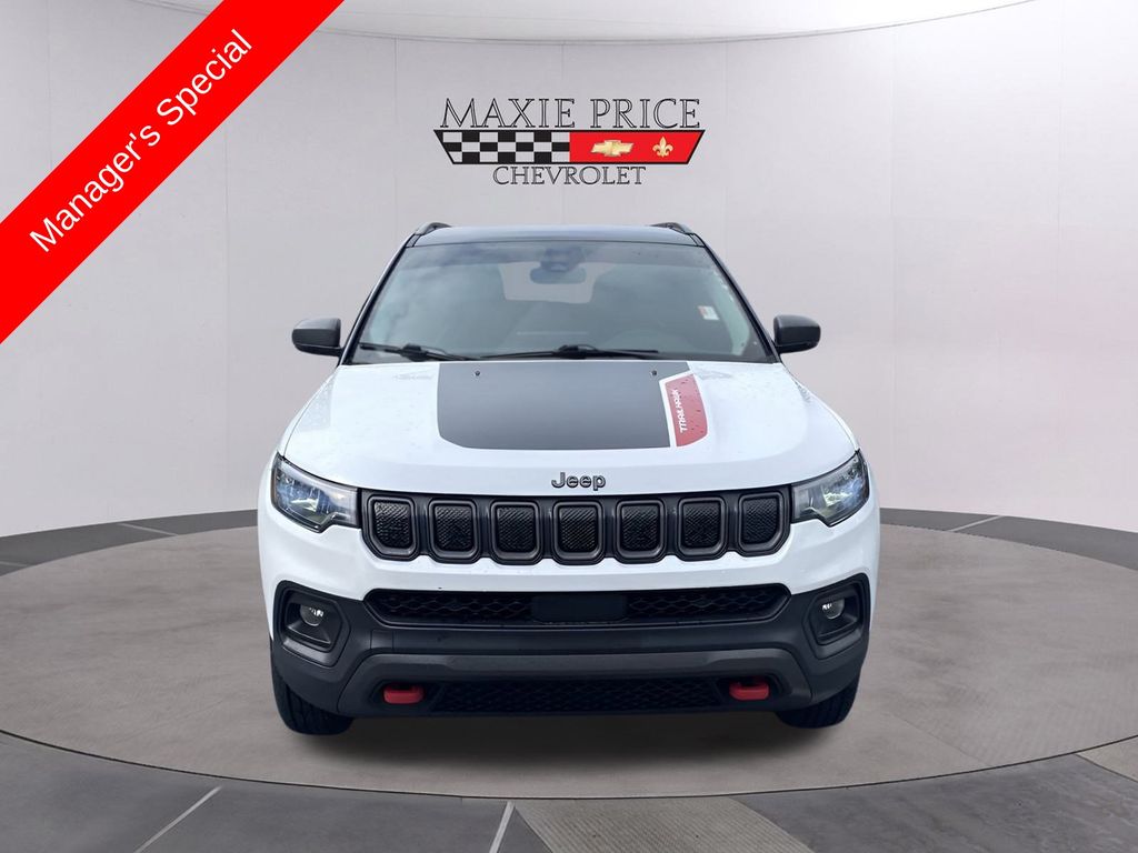 Used 2022 Jeep Compass Trailhawk with VIN 3C4NJDDB0NT121899 for sale in Loganville, GA