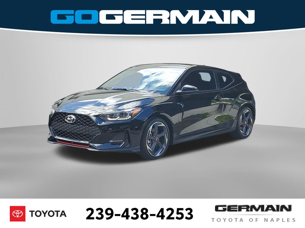 Phantom Black 2019 Hyundai Veloster Coupe Front-Wheel Drive Automatic