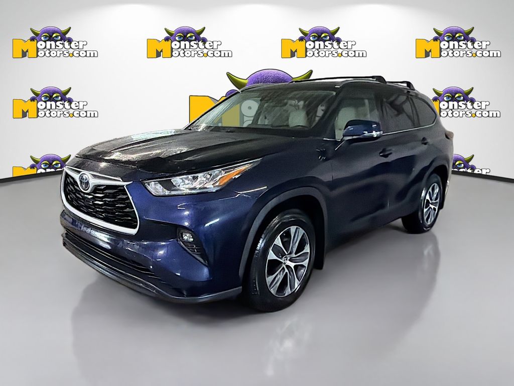 Blue 2020 Toyota Highlander SUV / Crossover All-Wheel Drive 8-Speed Automatic