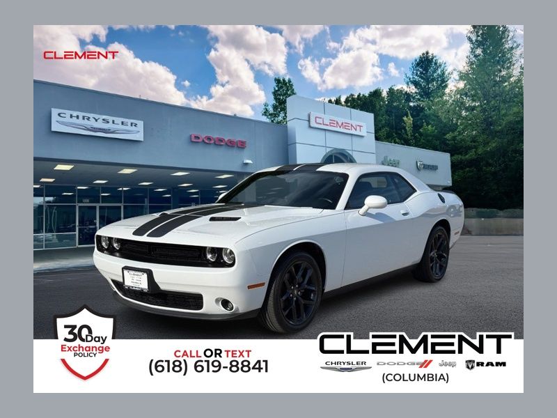 White Knuckle Clearcoat 2023 Dodge Challenger Coupe Rear-Wheel Drive 8-Speed Automatic