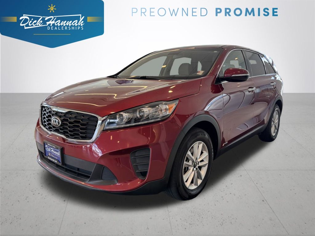 Passion Red 2019 Kia Sorento SUV / Crossover All-Wheel Drive 8-Speed Automatic