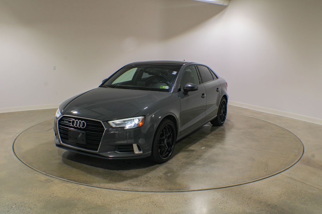 Nano Gray Metallic 2019 Audi A3 Sedan All-Wheel Drive 7-Speed Automatic
