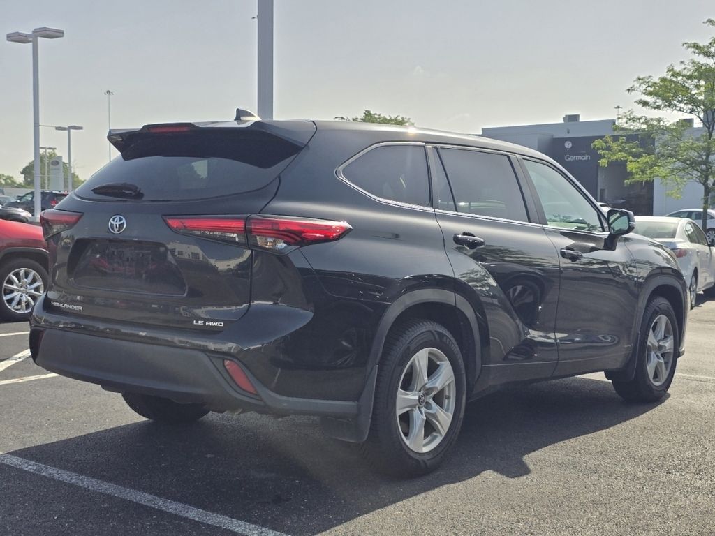 Used 2023 Black Toyota LE image 7