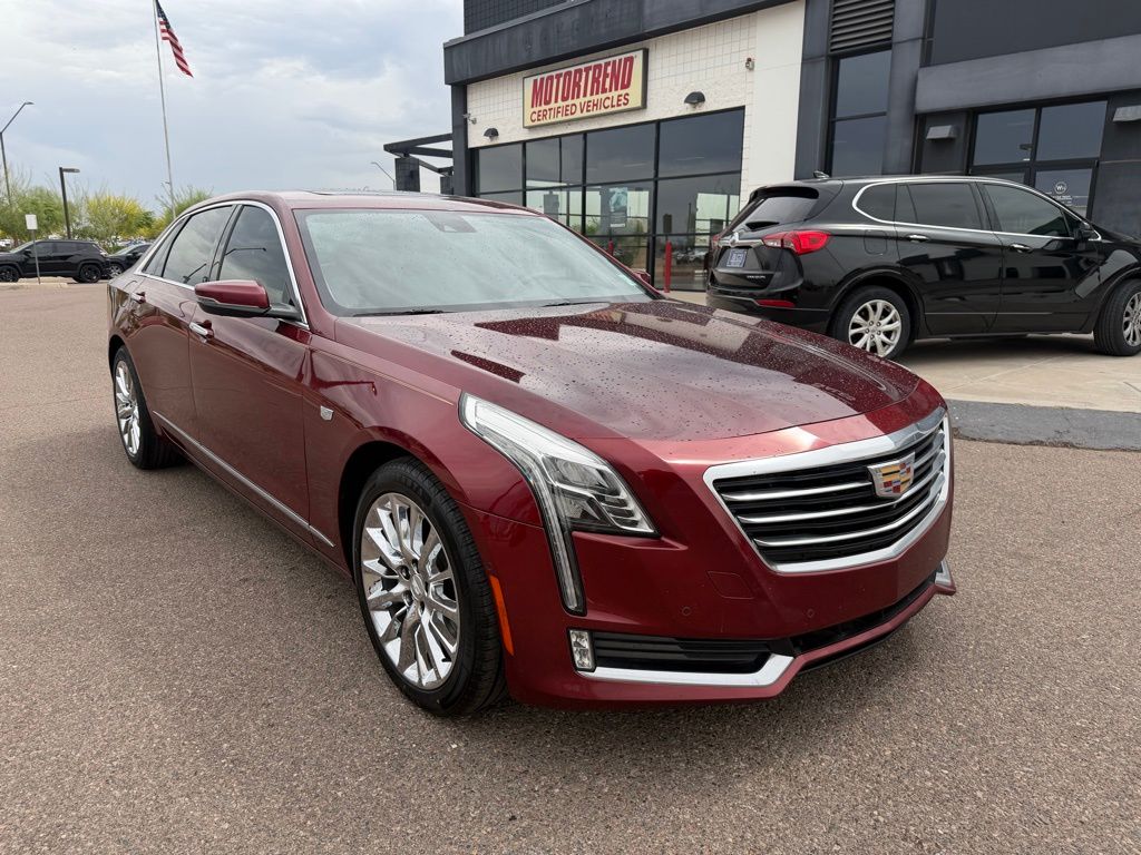 Red Passion Tintcoat 2017 Cadillac CT6 3.6L Luxury AWD Sedan All-Wheel Drive 8-Speed Automatic