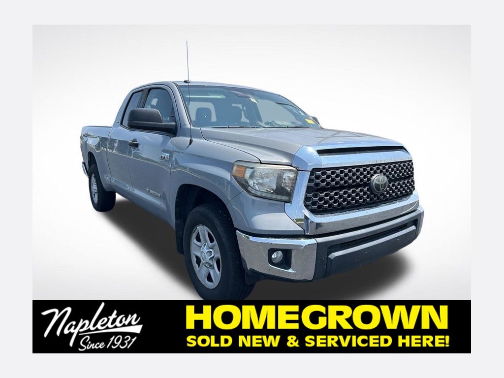 Cement Gray 2019 Toyota Tundra Pickup Truck 4X2 6-Speed Automatic Overdrive