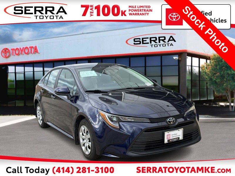 Blueprint 2026 Toyota Corolla LE FWD Sedan Front-Wheel Drive Continuously Variable Transmission
